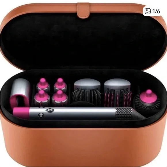 Dyson Hair Styling Set - Pink and Silver - Picture 2 of 7